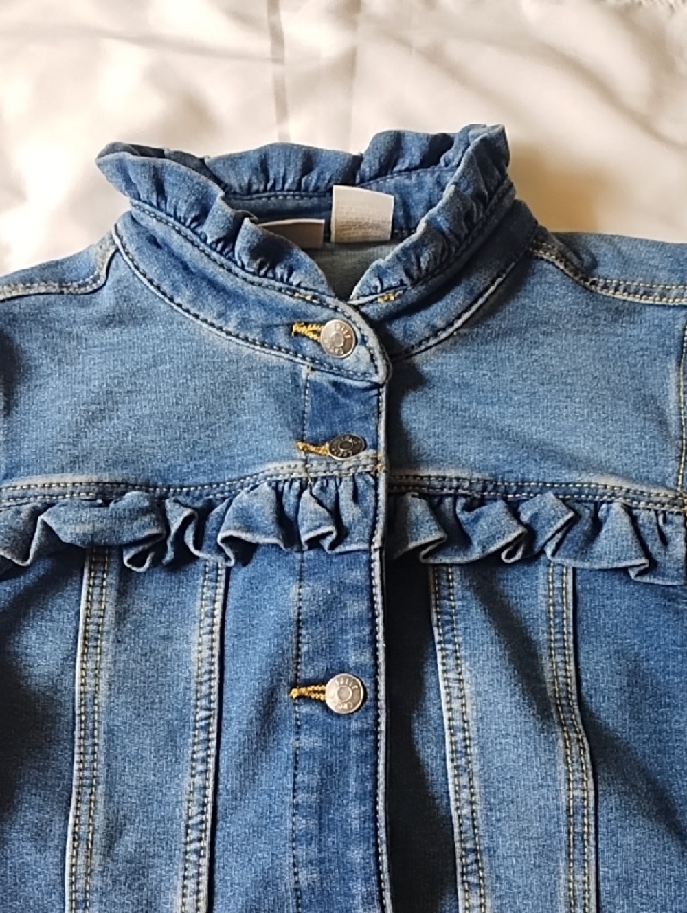 Falls Creek Ruffle Denim Jacket - Picture 4 of 6